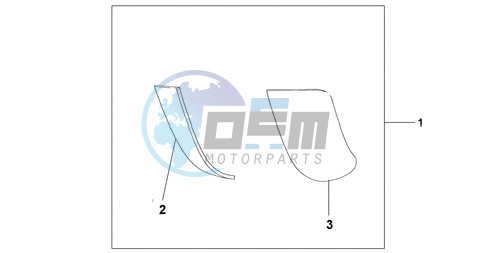 PANNIER SCUFF PAD SET