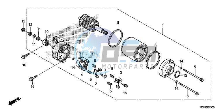 STARTING MOTOR