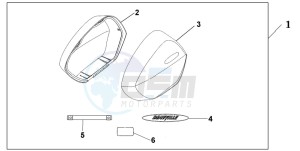 NT700V drawing KIT, BIG PANNIER LID