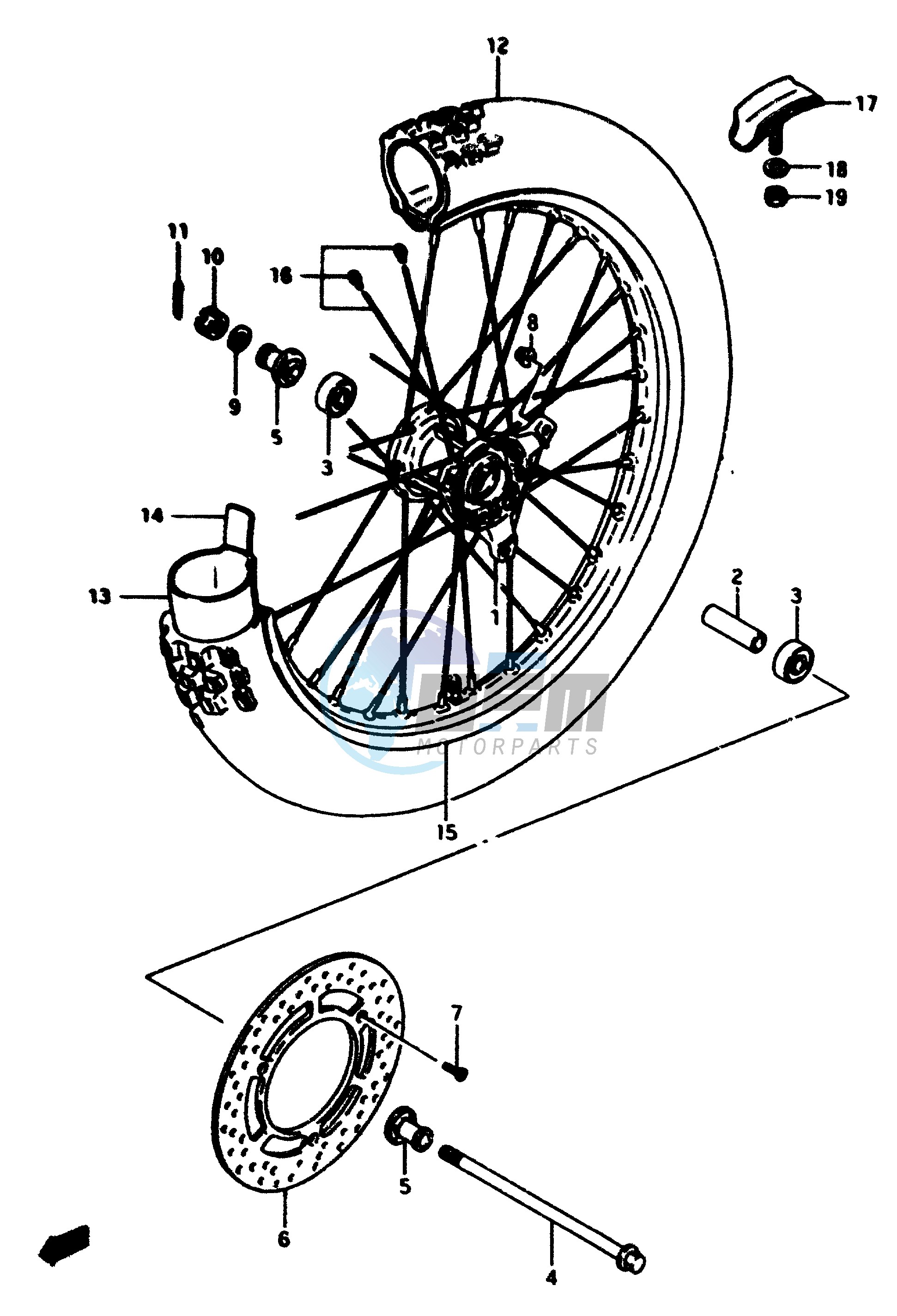 FRONT WHEEL