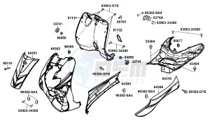 VITALITY 50 drawing Front Cover - Floor Panel