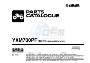 YXM700E YXM700PF VIKING (1XPH) drawing .1-Front-Page