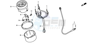 SGX50 drawing SPEEDOMETER