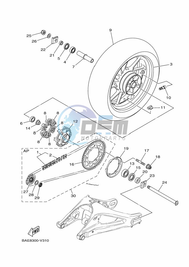 REAR WHEEL