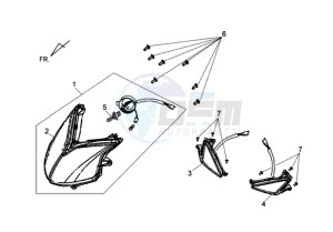 JET 4 R50 NAKED drawing HEADLAMP CPL