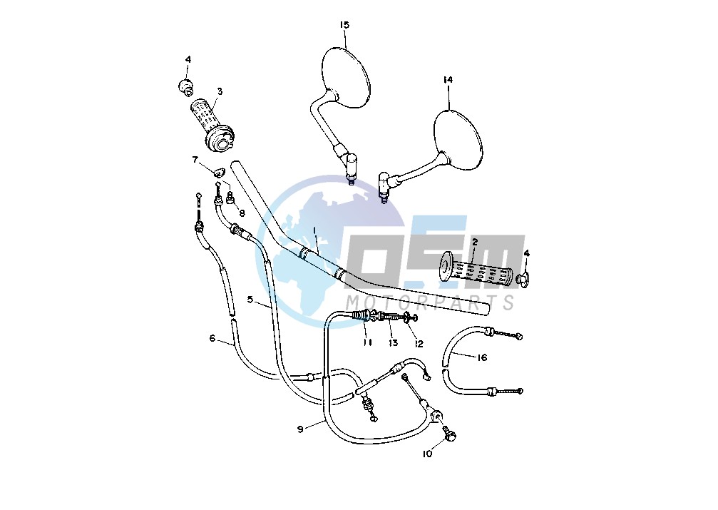 STEERING HANDLE -CABLE