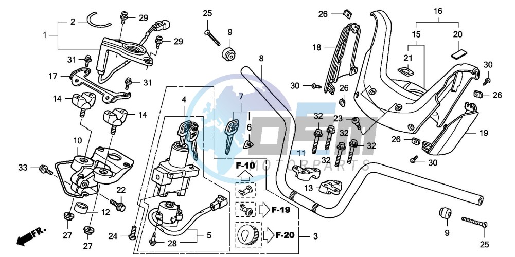 HANDLE PIPE/HANDLE COVER