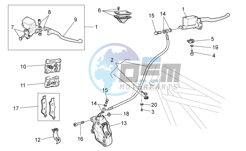 Front brake system