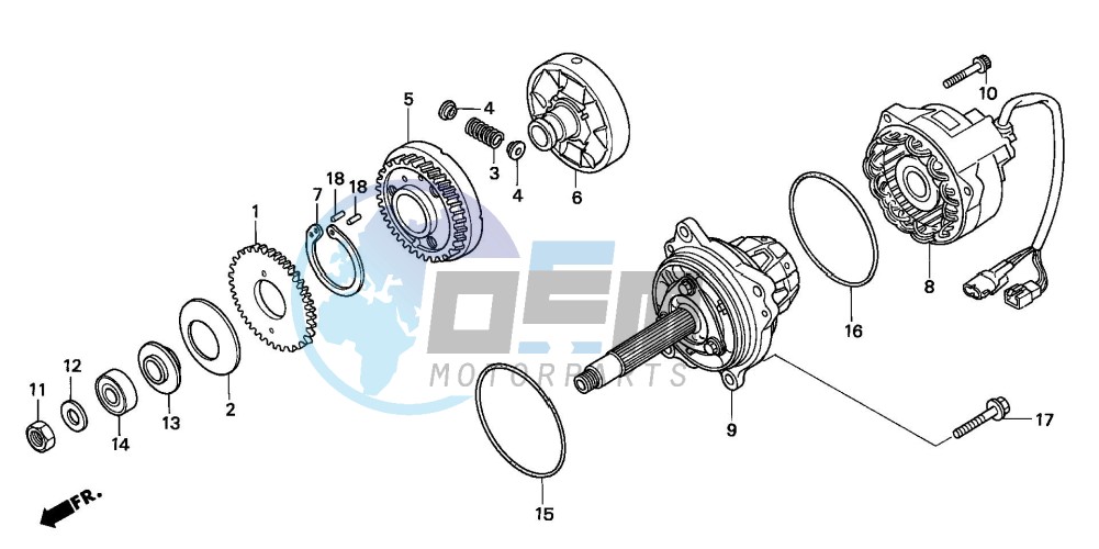 GENERATOR (ST1100S/AS)