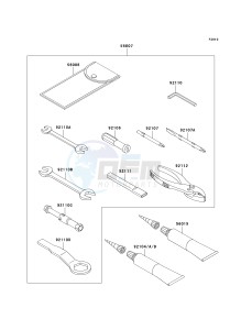 ZR 1000 B [Z1000] (7F-8F) 0B8F drawing OWNERS TOOLS