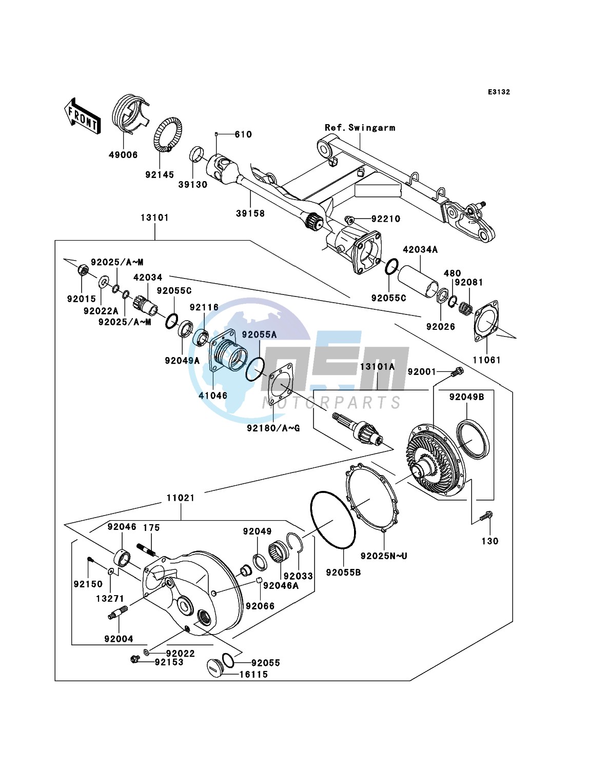 Drive Shaft/Final Gear