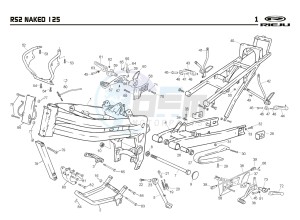 RS2 NAKED PRO 125 drawing CHASSIS