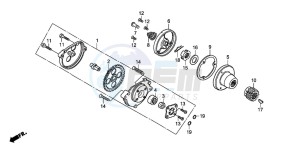 CRF230F drawing OIL PUMP