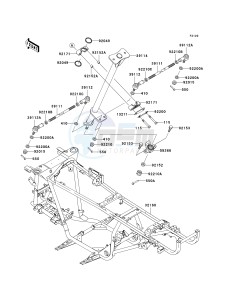 KVF 360 B [PRAIRIE 360] (B6F-B9F) B9F drawing FRAME