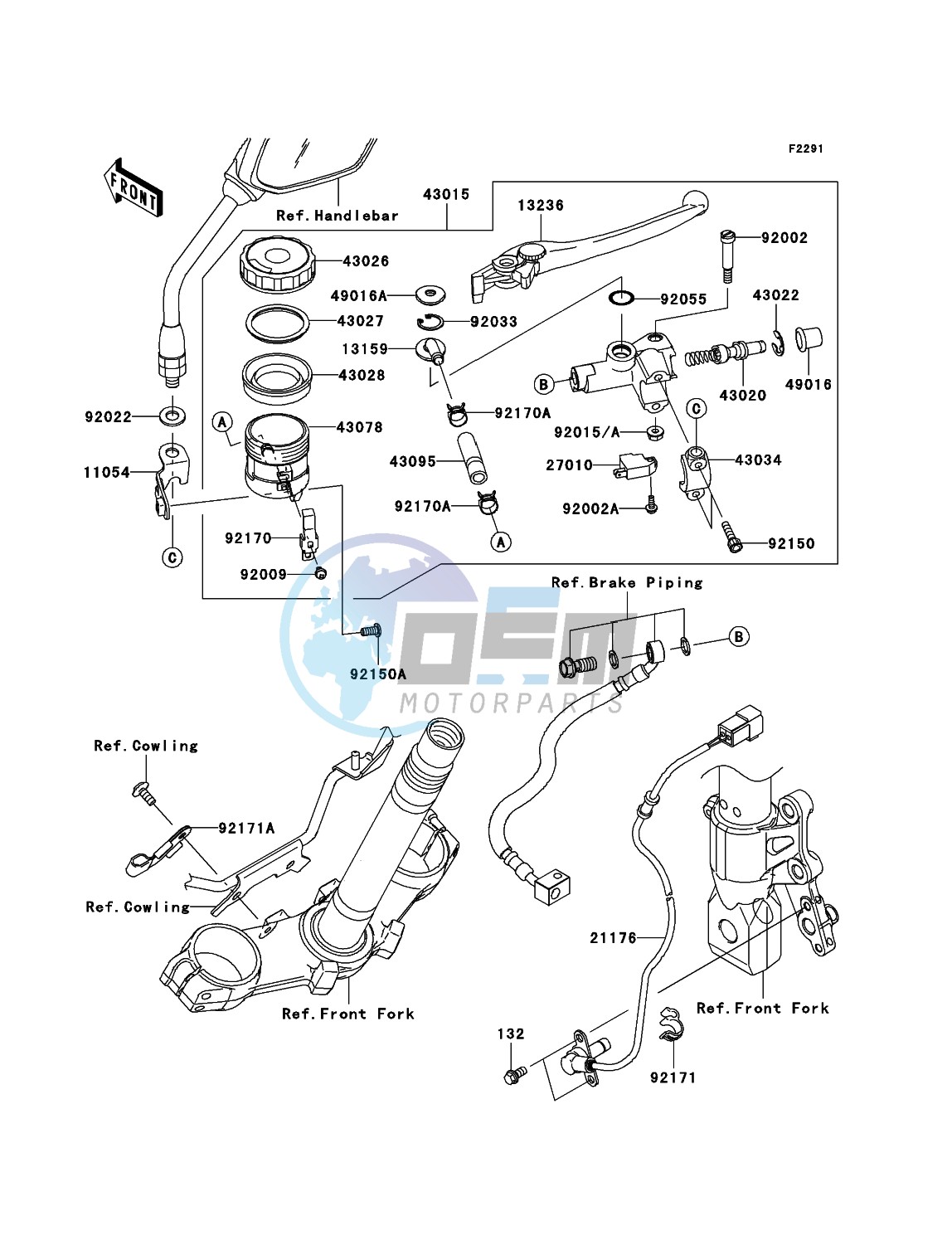 Front Master Cylinder