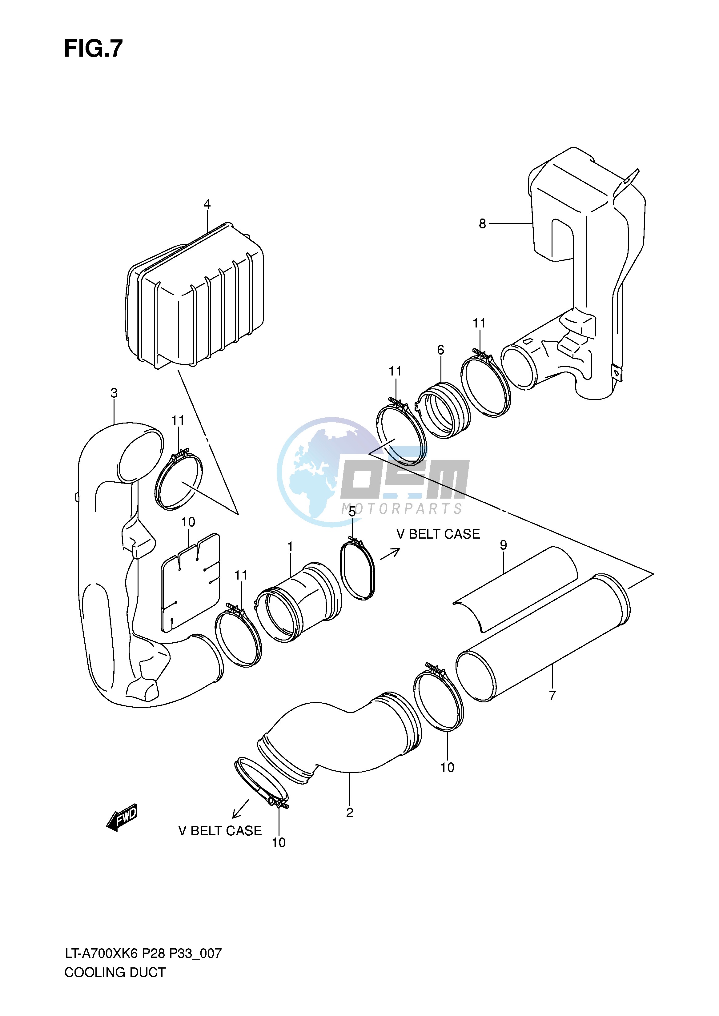 COOLING DUCT