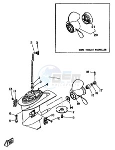 25N drawing LOWER-CASING-x-DRIVE-2