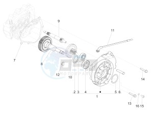 Liberty 125 4t Delivery e3 Single drawing Reduction unit