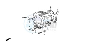 TRX90 drawing CYLINDER