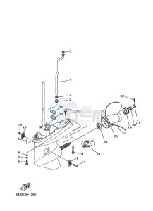 FT50CETL drawing LOWER-CASING-x-DRIVE-4