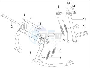 SR Max 125 drawing Stand