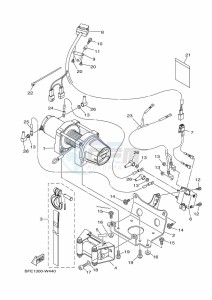 YFM700FWAD (BFEF) drawing WINCH