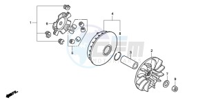 PES125R drawing DRIVE FACE