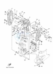 F115BETX drawing FRONT-FAIRING-BRACKET