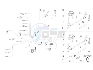 V7 II Special ABS 750 drawing Electrical system I