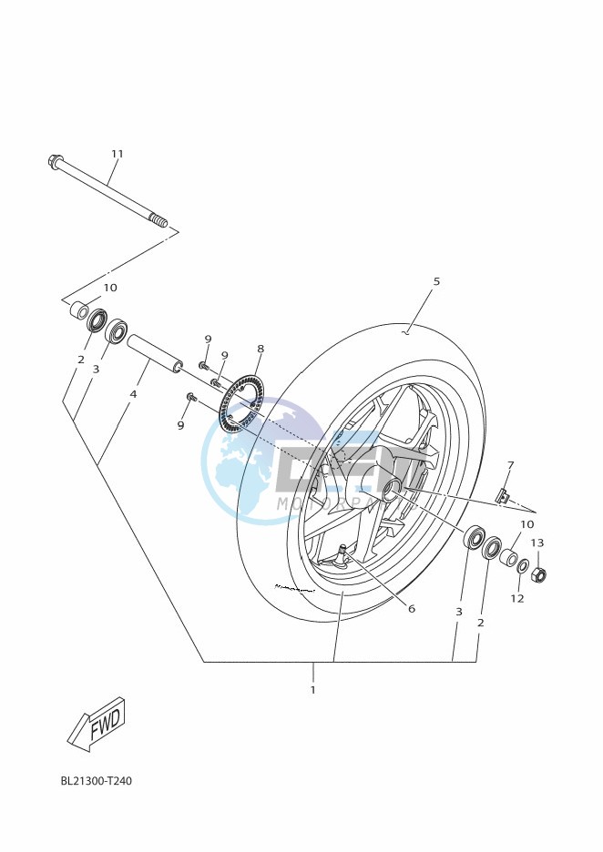 FRONT WHEEL