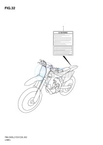 RM-Z450 (E3) drawing LABEL (RM-Z4501L2 E3)