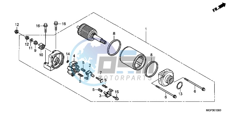 STARTER MOTOR