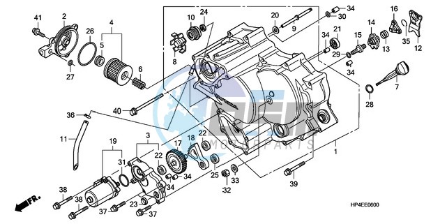 FRONT CRANKCASE COVER