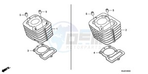 CRF80F9 Mexico - (MX) drawing CYLINDER