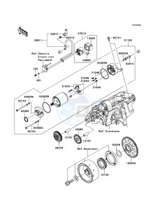 ER-6f ABS EX650B7F GB XX (EU ME A(FRICA) drawing Starter Motor(ER650AE046805-)