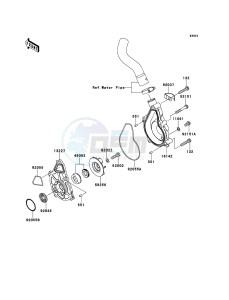 VERSYS KLE650B8F GB XX (EU ME A(FRICA) drawing Water Pump