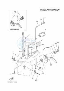 F200BETX drawing PROPELLER-HOUSING-AND-TRANSMISSION-2