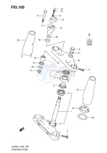 VL800C INTRUDER EU drawing STEERING STEM