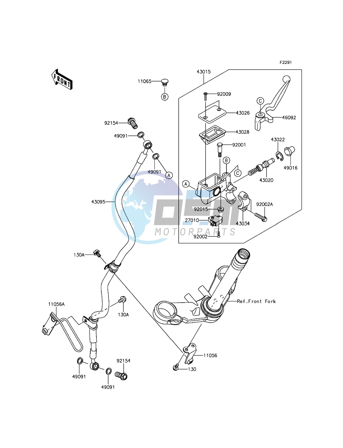 Front Master Cylinder