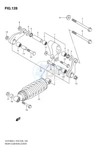 VLR1800 (E3-E28) drawing REAR CUSHION LEVER (VLR1800TL1 E33)