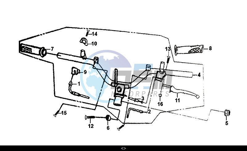 CABLE SWITCH HANDLE LEVER