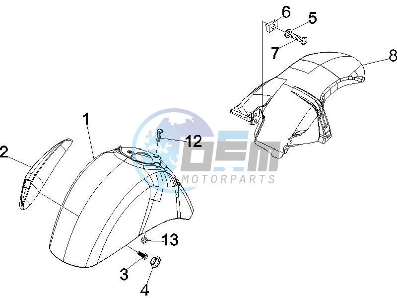 Wheel housing - Mudguard