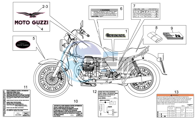 Plate set-decal-op.handbooks