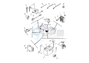 XVS DRAG STAR 125 drawing BATTERY MY04