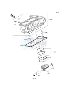 NINJA 300 EX300AGF XX (EU ME A(FRICA) drawing Cylinder/Piston(s)