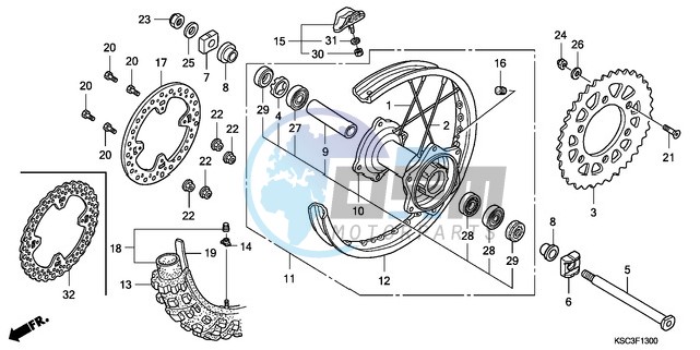 REAR WHEEL