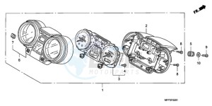 CB1300SA9 KO / ABS BCT TY2 drawing METER (CB1300S/CB1300SA)