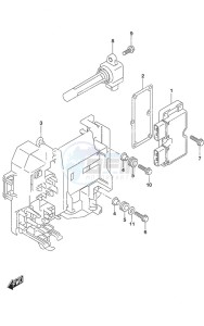 DF 175A drawing Rectifier/Ignition Coil