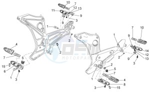 Norge 1200 IE 8V EU and 2016 USA-CN drawing Foot rests I