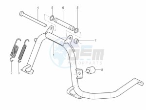 MP3 300 LT BUSINESS - SPORT ABS - ENJOY (EMEA) drawing Stand/s